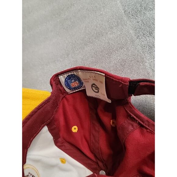 Vintage 90s Washington Redskins‎ Old Logo Athletic Adj. Hat NFL Youth - Picture 6 of 6
